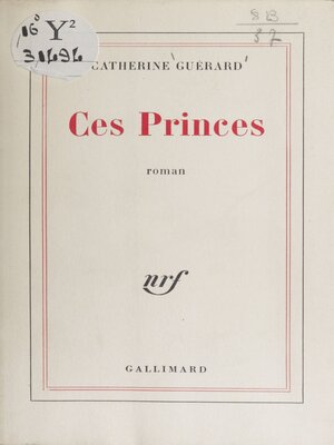 cover image of Ces princes